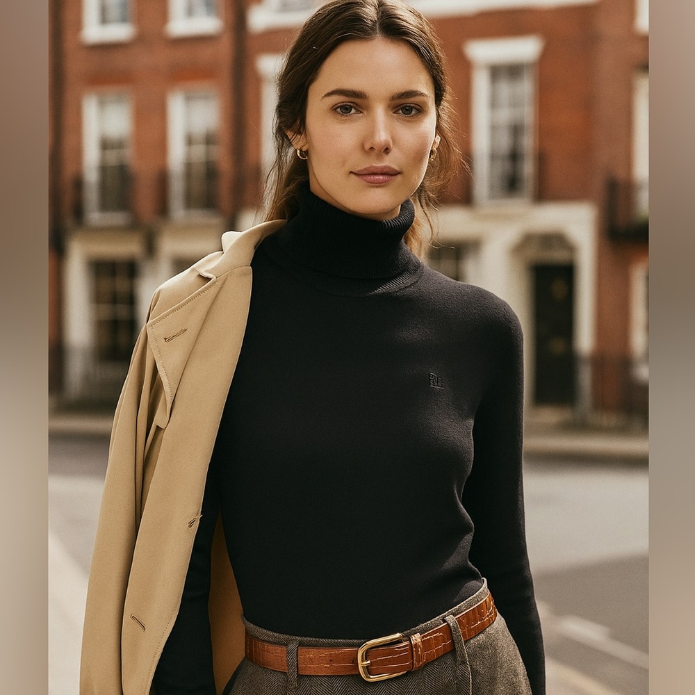 Lauren Ralph Lauren Classic Turtleneck Sweater